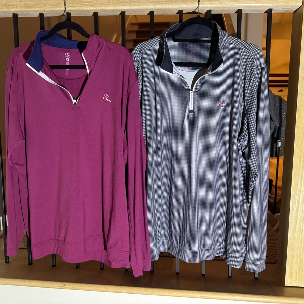 Rhoback Men's Zip-Up Jacket - MAROON ONLY